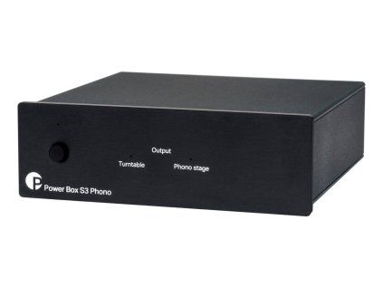 pro ject power box s3 phono black int