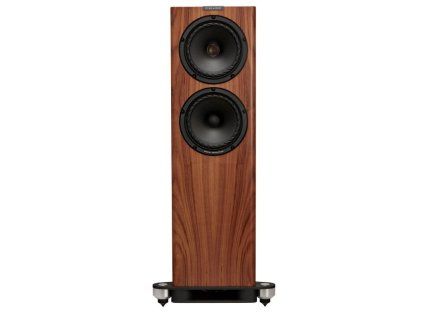 22921 18 fyne audio f703sp natural walnut front goff large floorstander