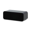 Q Acoustics 3090c centre speaker front angled view with grille Satin Black 1200x