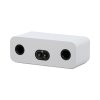 Q Acoustics 3090ccentre speaker rear angled view Satin White 1200x